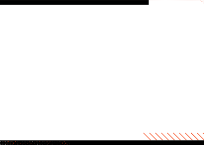Custom section background with orange diagonal lines